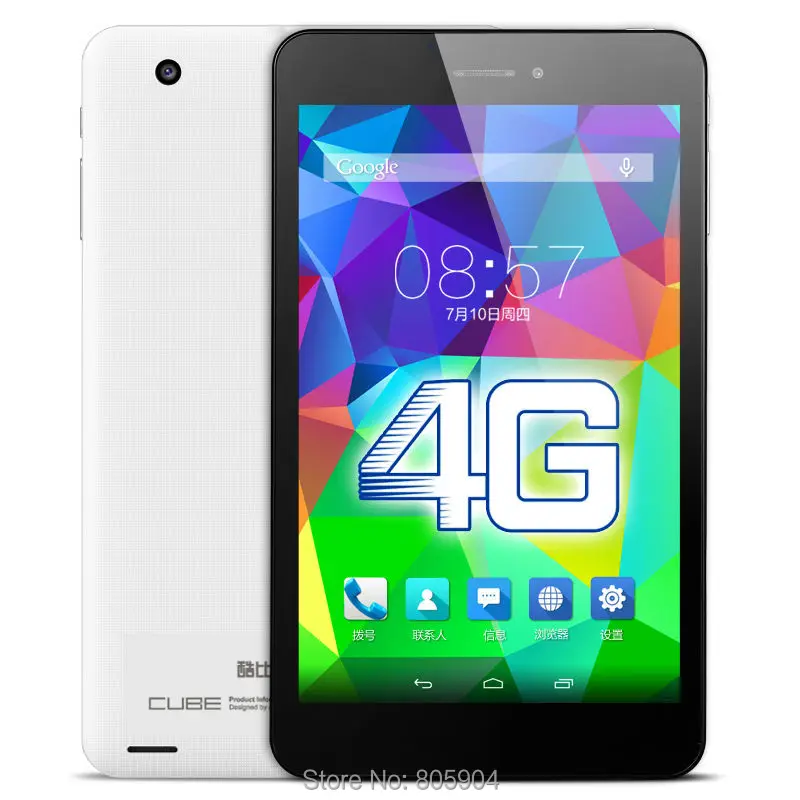 Новый 7 дюймов куб T7 T7GT 4 г FDD LTE MT8752 Octa ядро 64Bit телефонный звонок планшет пк JDI нью