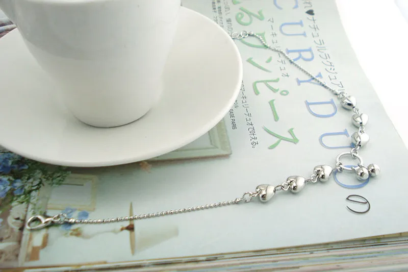 Женские браслеты на щиколотки новая мода сердце браслет щиколотку с вишнями