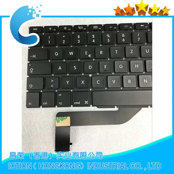 Новая немецкая клавиатура GR DE 100% для MacBook Pro Retina 15 4 &quotA1398 2012 2013 2014 2015 года|keyboard for