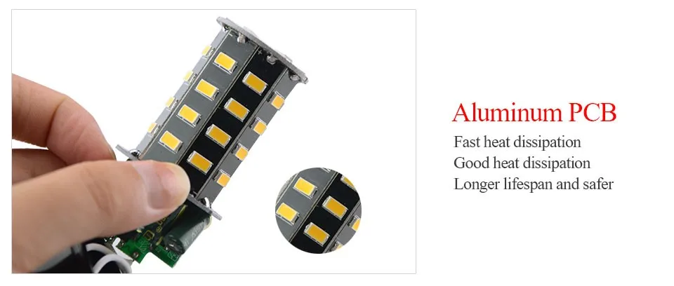 20 Вт люменов 5736 SMD Led кукурузная лампа светильник E27 E14 85 V-265 V 15W 10W 5W Светодиодная лампа без мерцания долговечная светодиодная лампа для светильник ing