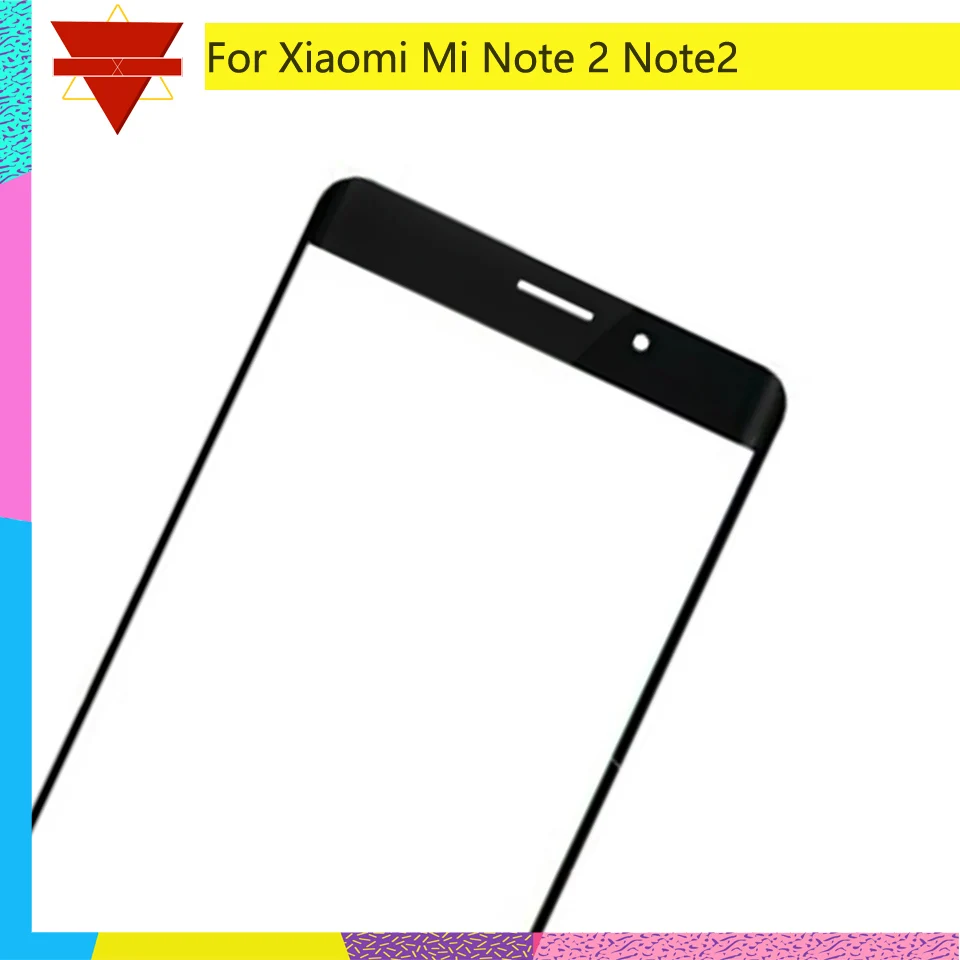 Оригинальный mi Note2 для Xiaomi Note 2 стекло дигитайзер передняя внешняя панель