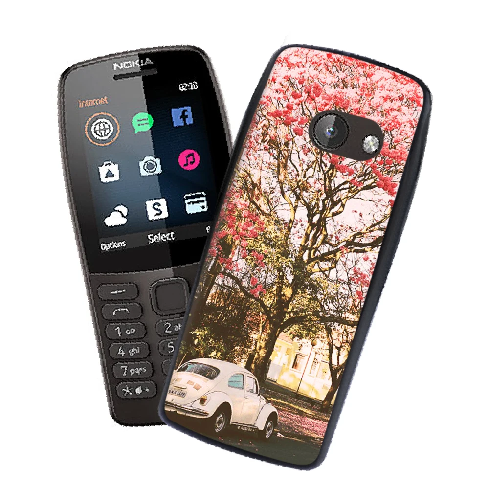 Personalized phone case For Nokia 210 Soft Silicone customized Print Case For Nokia 210 name custom Flip Cover