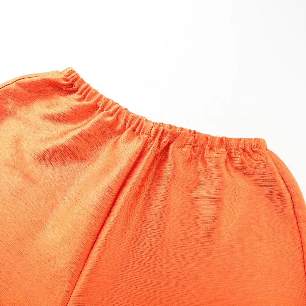 Модные женские свободные брюки Romacci с жареной курицей Необычные резинкой на