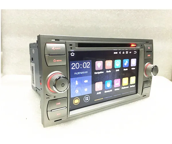 2din автомобильное радио DVD Android Navigati для Fo rd Focus 2 Kuga Mondeo Connect S MAX C Fusion Galaxy Fiesta Transit