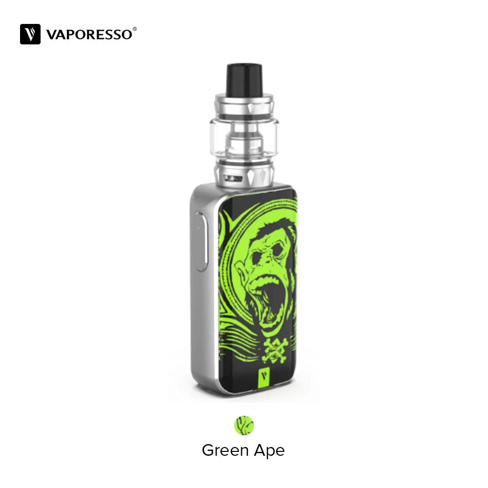 Green Ape Vaporesso LUXE-S электронные сигареты с 8 мл люкс с SKRR-S баком Vape 220 Вт коробка мод VS Vaporesso Люкс комплект - Цвет: Green Ape