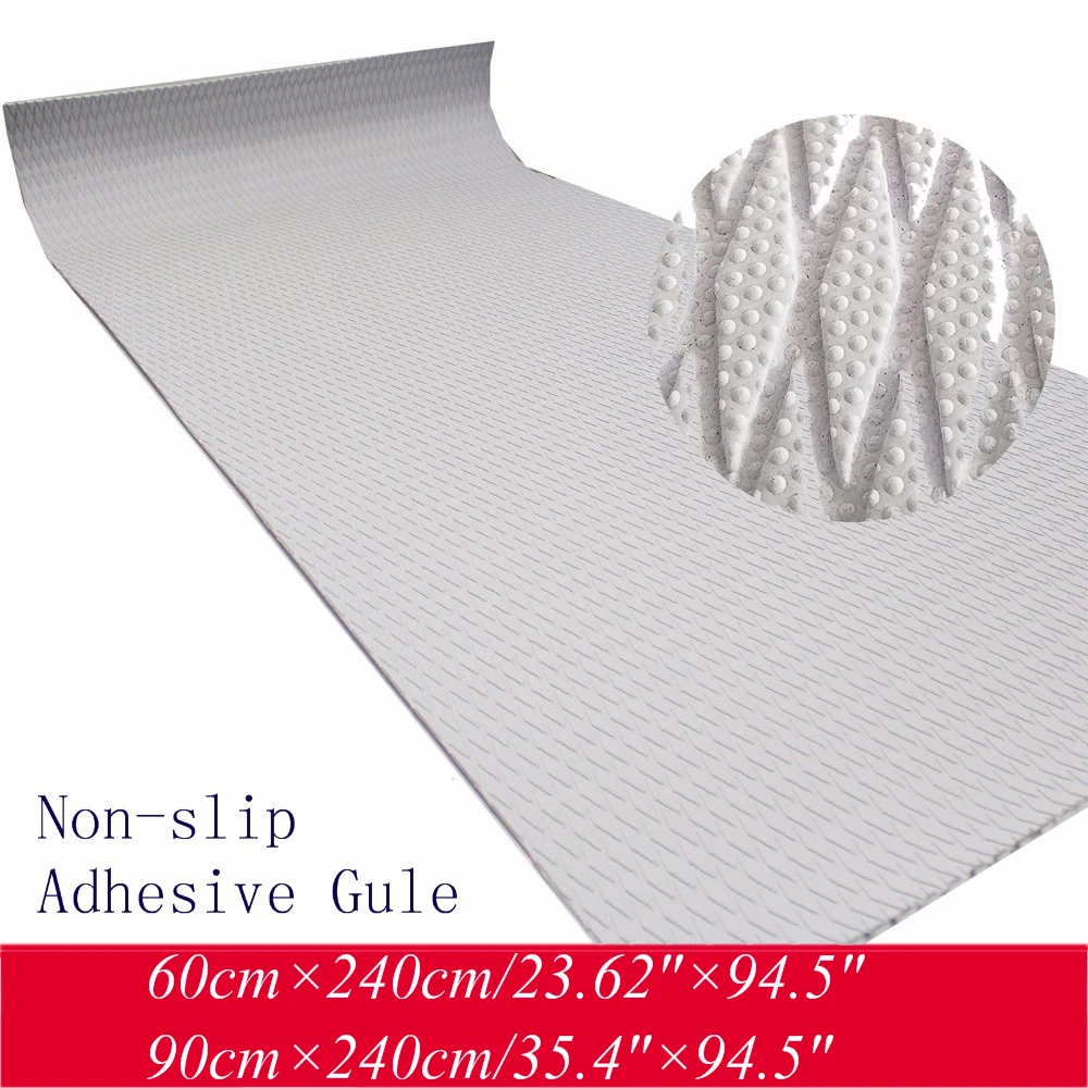 

EVA Teak Decking For Boat Surfboard Deck Pad Yacht Marine Flooring 60x240cm/90x240cm White Cross SUP Grip Pad Accessories