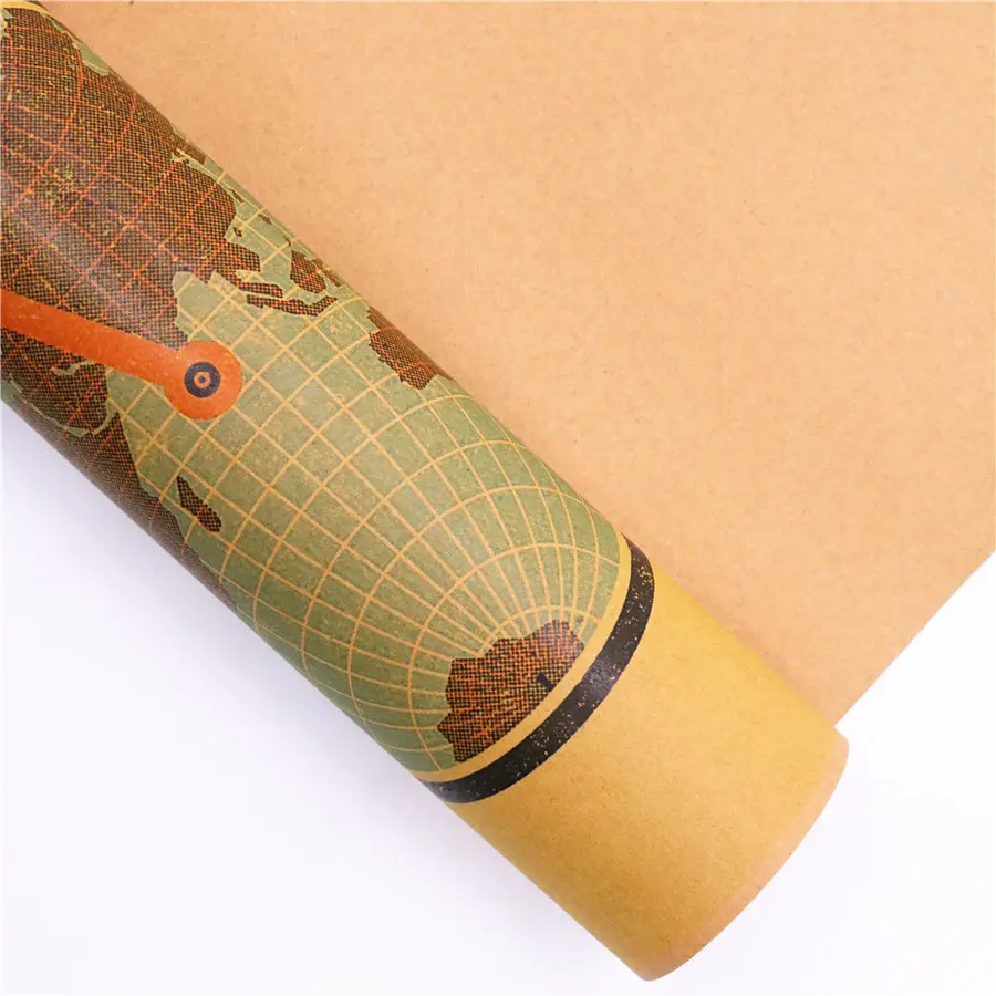 Винтажный постер из крафт бумаги 45 5x31 5 см|kraft paper poster|wall stickerpaper poster |