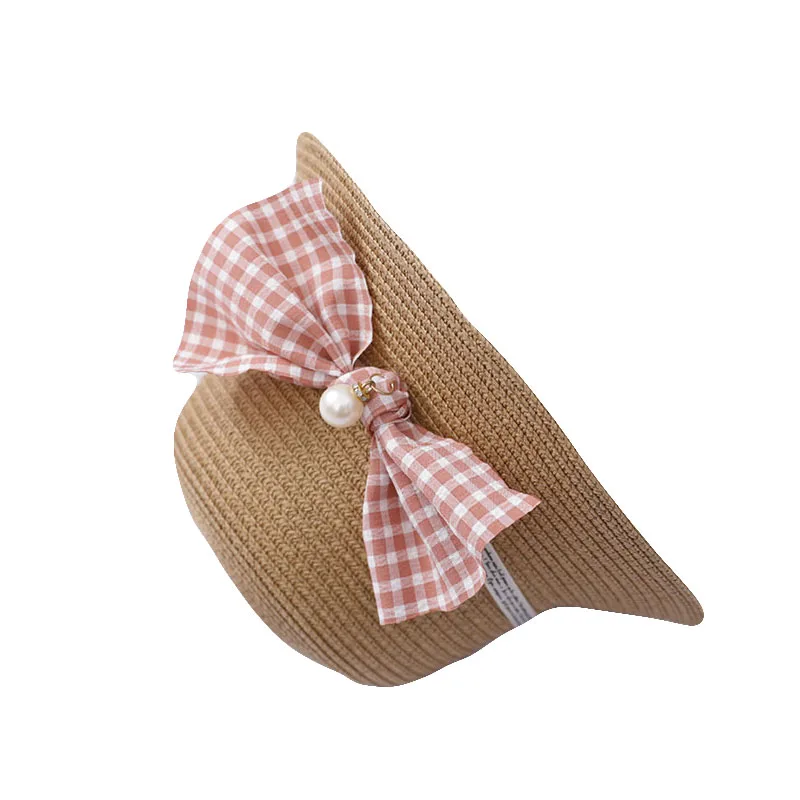 Милая Летняя Пляжная соломенная Кепка от солнца и сумки той же расцветки