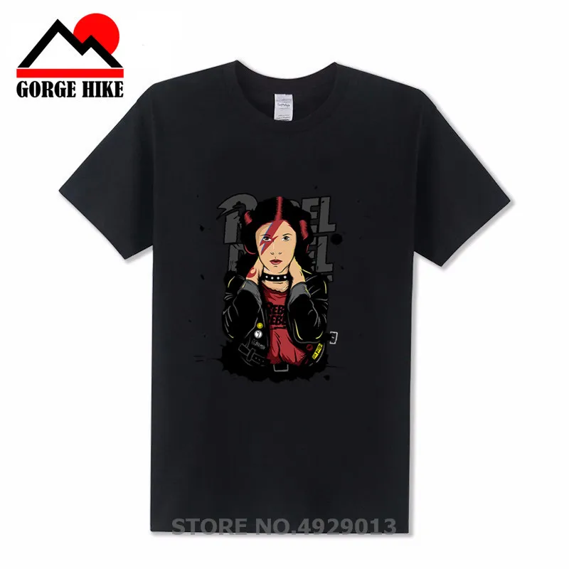 Новая Звездная футболка с Войнами camisa Yoda Darth рубашка Вейдер Camiseta DAVID BOWIE JEDI