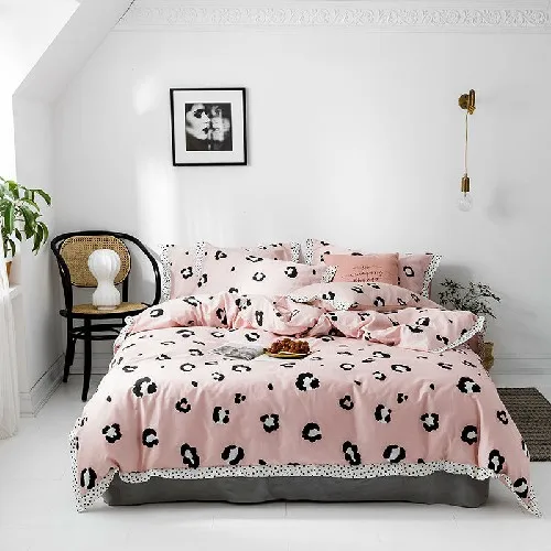 bedding set 8 Хлопковая сдвоенная, большая ковровое покрытие простыня постельный комплект белый серый постельный комплект простыня ropa de cama parure de lit - Цвет: bedding set 8