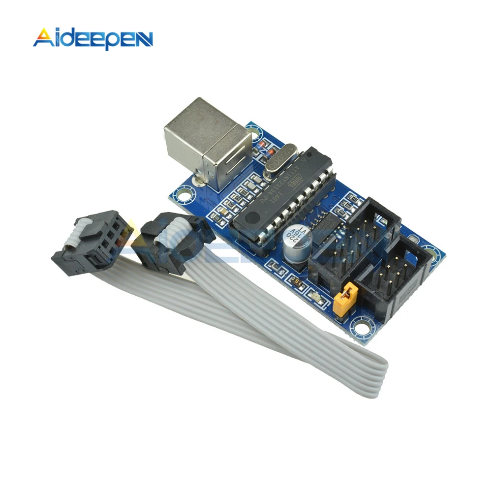 USBTiny USBtinyISP AVR ISP программатор Bootloader для Arduino Meag2560 UNO R3 с 6pin кабелем