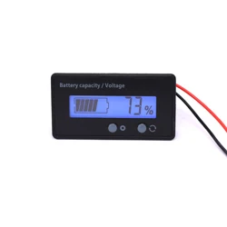 Blue button in front ЖК-DC6-63V тестирование напряжения батарей и количества кулонометра много 3,2 в 3,7 в литиевая 12 В свинцово-кислотная батарея 24 в 36 в 48 в - Цвет: Blue button in front