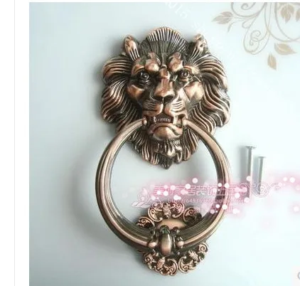 Мебельные ручки античный антикварный молоток ручка с изображением головы льва