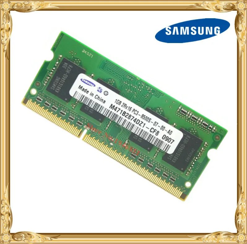 

Память для ноутбука Samsung DDR3 1 ГБ 1066 МГц PC3-8500, ОЗУ для ноутбука 8500S