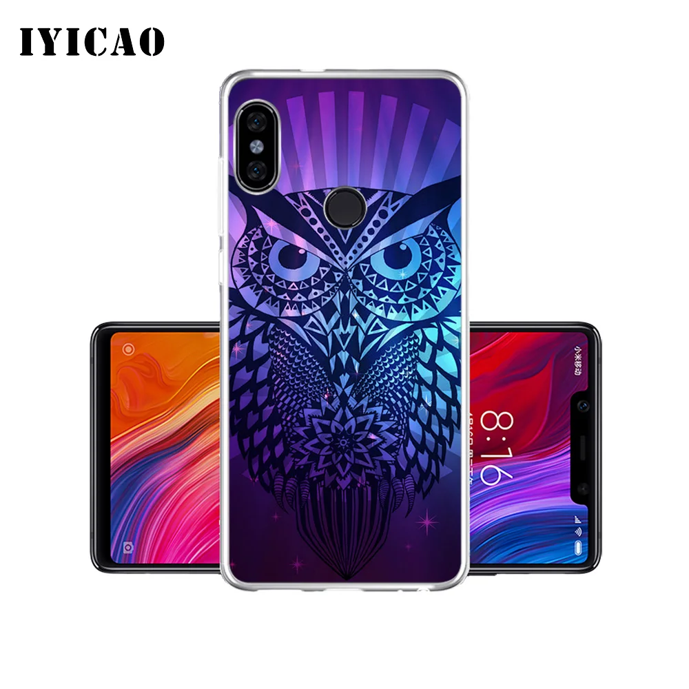 IYICAO Мягкий силиконовый чехол для телефона Xiaomi Mi 9 8 SE 6 A1 A2 Lite F1 MIX2S MIX3