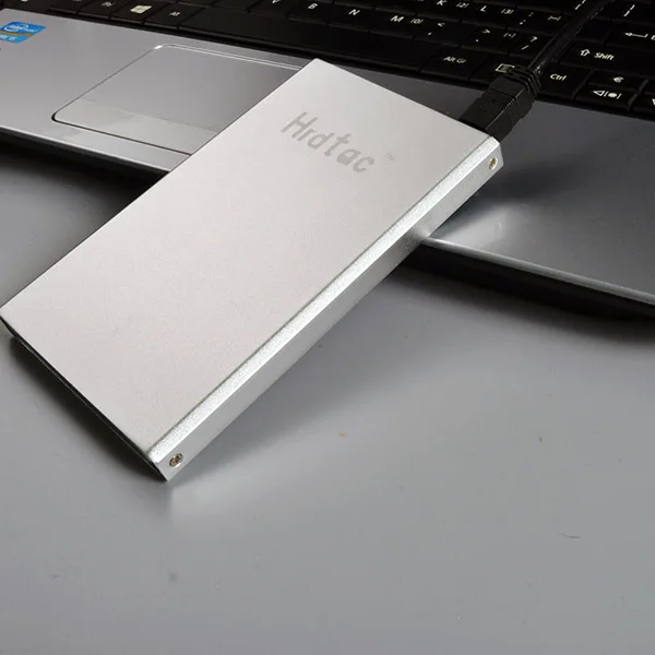 HRDTAC 2," портативный внешний жесткий диск USB 2,0 60 ГБ 80 ГБ 120 ГБ 160 Гб 250 ГБ 320 ГБ 500 Гб HDD Внешний HD жесткий диск для ПК/Mac - Цвет: Silver