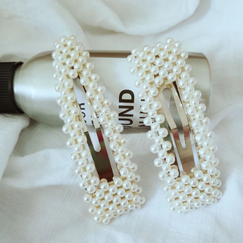 Женская заколка для волос с жемчужинами аксессуары укладки 2019 | Красота и