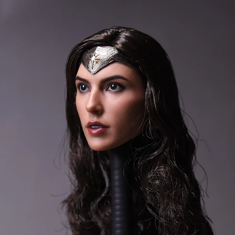 1/6 Gal Gadot Подгонянная голова Лепка для горячих игрушек Phicen женское тело чудо-женщина