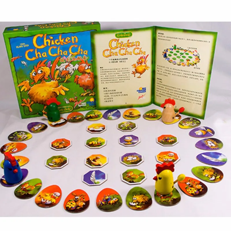 2 6 игроков игра головоломка курица ча ча! Смешная настольная Вечерние