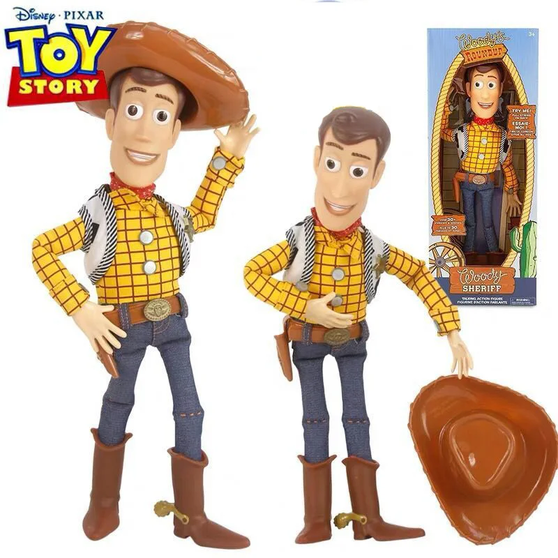 Фигурка из аниме Disney ПВХ говорящая игрушка 3 38 см капитан Ху Ди четкая шелковая