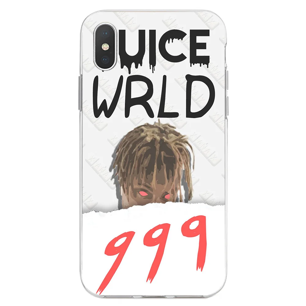 3 IYICAO Juice WRLD 999 Мягкий силиконовый чехол для iPhone X XR XS MAX 6 6s 7 8 Plus X 5 5S SE TPU чехол - Цвет: 3