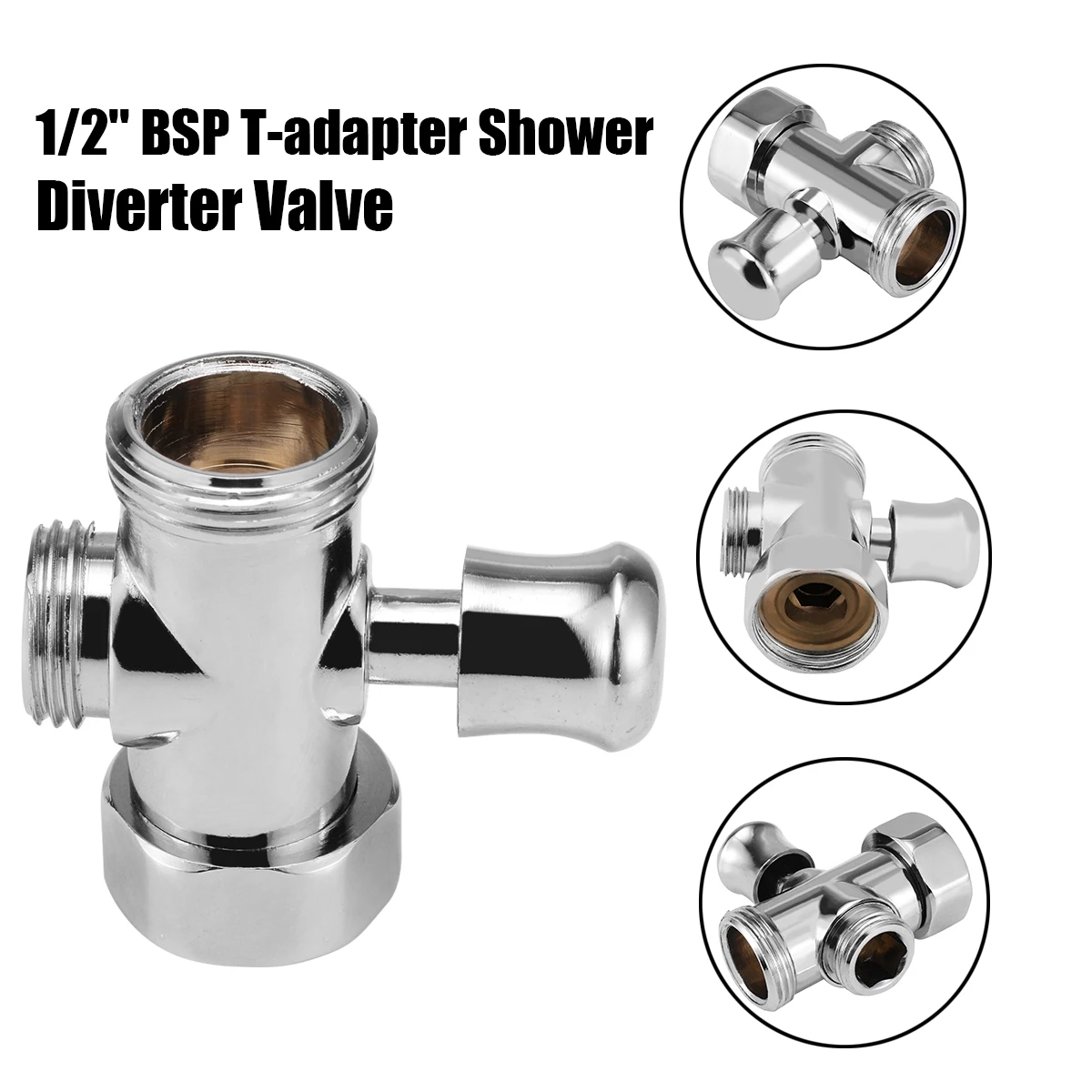 3 ходовой смеситель для ванной комнаты биде туалета 3/4 'Ƈ/2'' BSP T adapter отводной