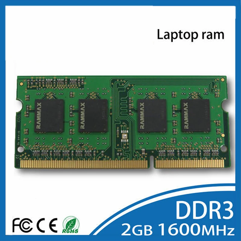 Ноутбук DDR3 оперативная память 2GB | 4GB | 8 Гб карта памяти SO-DIMM1600Mhz PC3-12800 без кода коррекции ошибок 204pin/CL11 Высокая совместимость с материнской платой Тетрадь