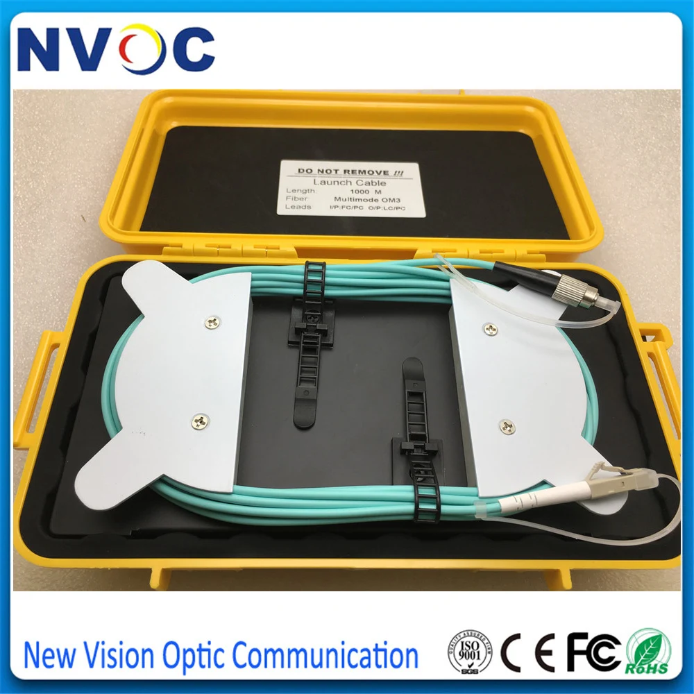 OTDR Dead Zone Eliminator оптоволоконные кольца волоконно оптический Launch Cable Box 0 5 км ММ