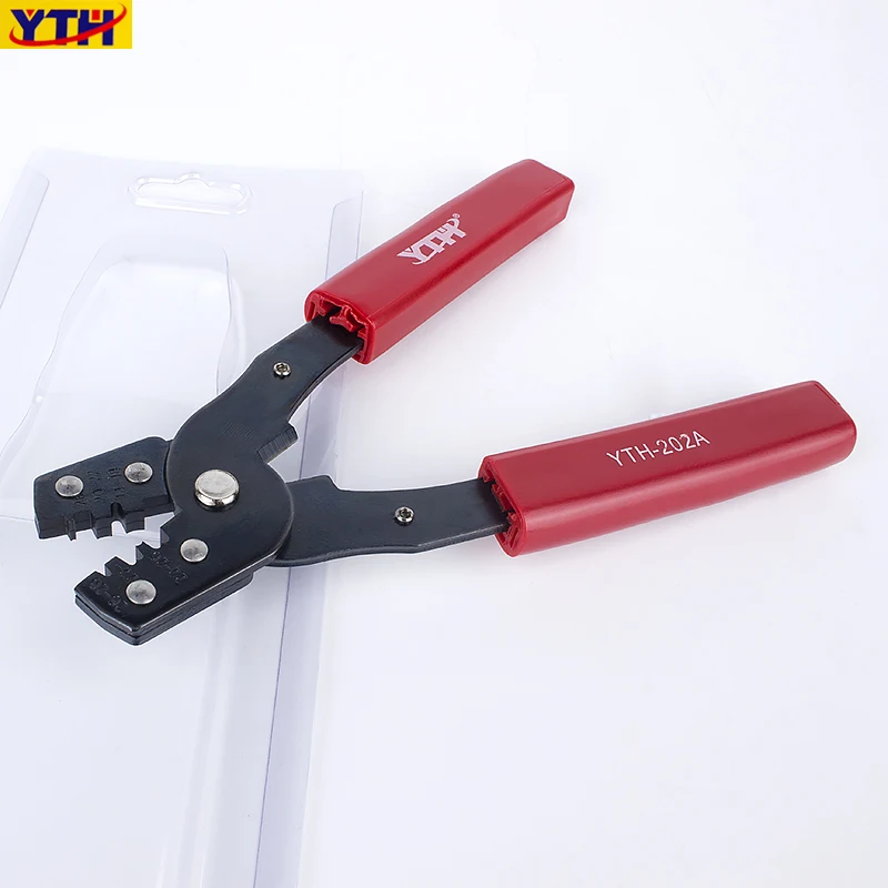 YTH обжимные плоскогубцы трубчатый терминал инструменты Мини Электрические 14-18AWG