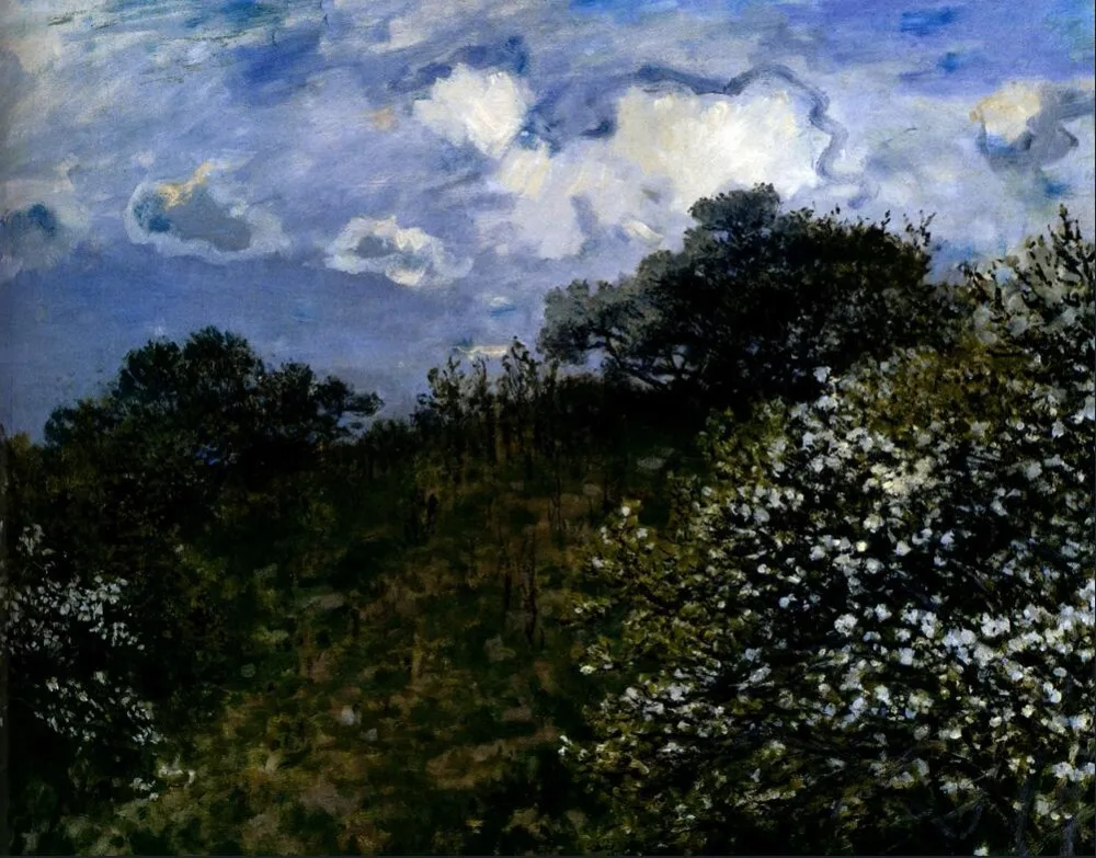 Высококачественная картина маслом изображения на холсте Весна (1875) Картина Клода