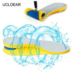 Нескользящие стельки из пены с эффектом памяти для обуви, Дышащие стельки с поддержкой свода стопы, массажные спортивные стельки для бега, стельки для обуви