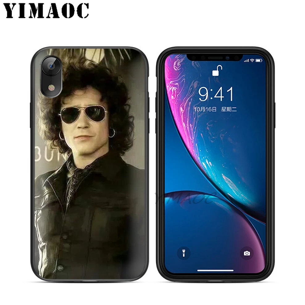 YIMAOC Банбери рок-певец Мягкий ТПУ Черный силиконовый чехол для iPhone X или 10 8 7 6S Plus 5 5S