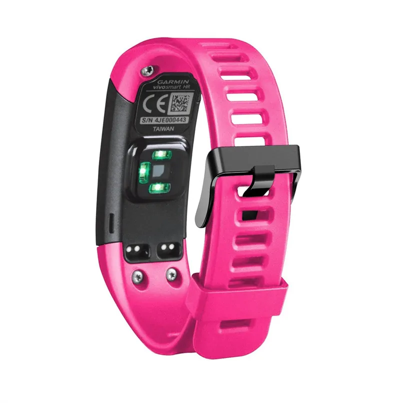 Цветной мягкий силиконовый сменный спортивный браслет для Garmin Vivosmart HR 145 мм 210