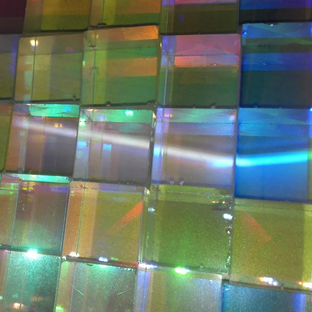 Высокое качество дефектное Оптическое стекло призма для вечеринки украшение