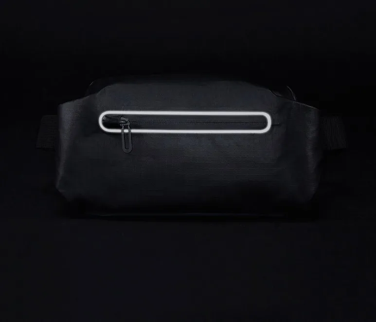 Xiaomi 90 Водонепроницаемый Сумка Прохладный Повседневное нагрудная сумка поясная сумка для денег сумка для спорта на открытом воздухе для верховой езды с предохранителем и универсальным питанием-от источника переменного или Предупреждение