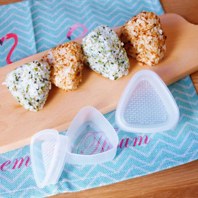 2 предмета/партия Суши прессформы Onigiri рисовые шарики обед Maker форма сделай сам