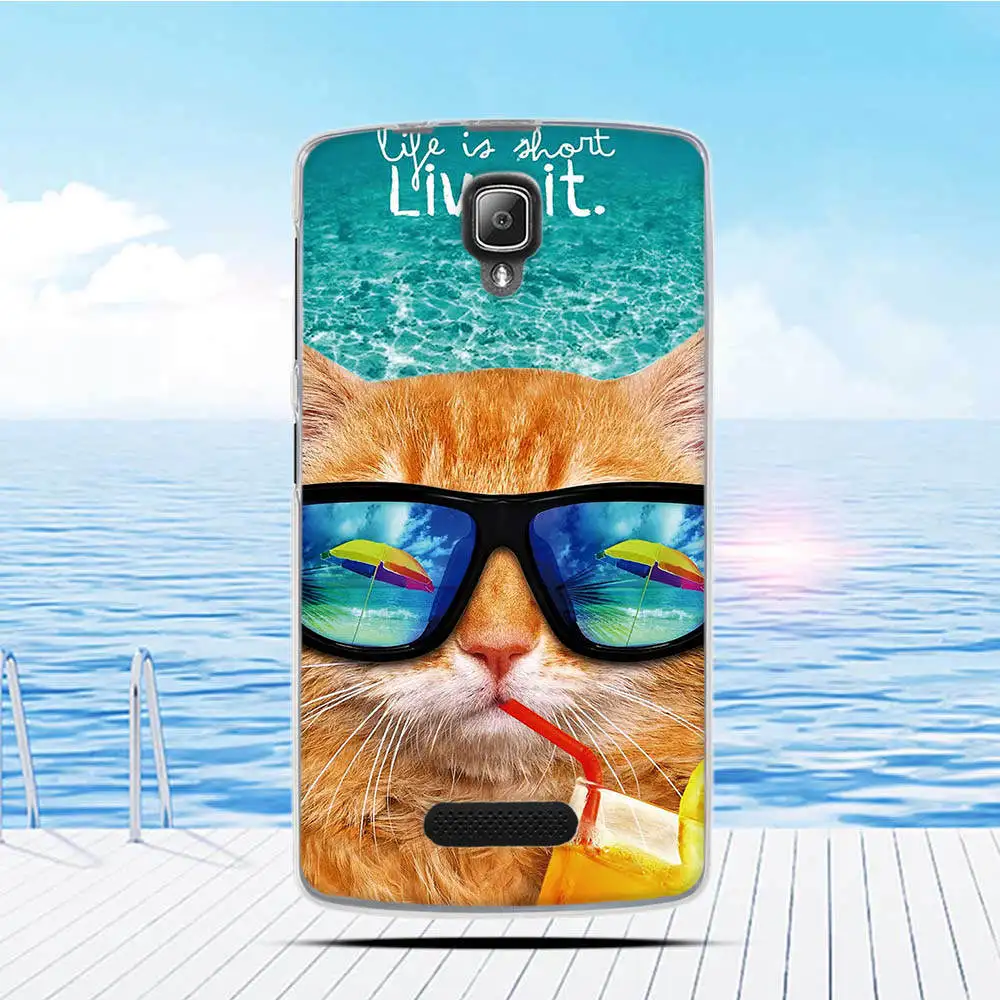 For Lenovo A2010 Angus 2 Case Cartoon 3D Relief Printing Pattern Back Cover TPU Soft Silicone Coque Capa Funda | Мобильные телефоны