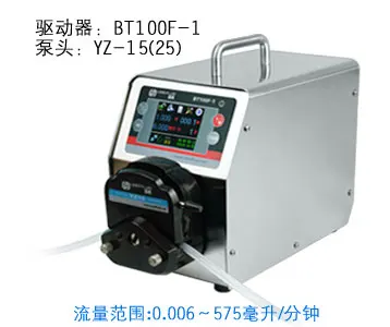 

BT100F-1 DT15-44 displaying touch screen Industrial Medical Lab Dispensing Dosing Filling Peristaltic Pump 0.05-260ml/min