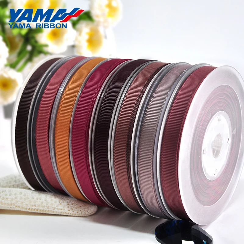 YAMA 50 57 63 75 89 100 мм ярдов/партия темно коричневая серия лента для изготовления
