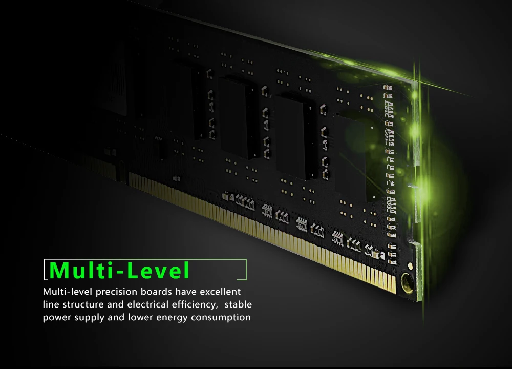 Оперативная память 4 ГБ 8 ddr3 Ram 1600 МГц Desktop memory 1 5 V NON-ECC 12800 МБ/с. 240pin пожизненная