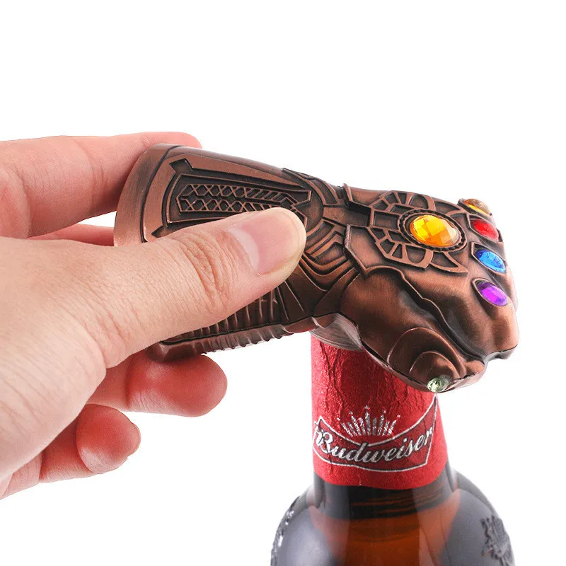 Перчатка-перчатка Infinity Thanos открывалка для пивных бутылок модный полезный