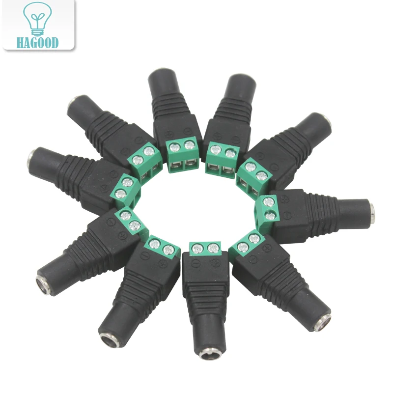 Штепсельная Вилка постоянного тока разъем адаптер для камер видеонаблюдения DVR