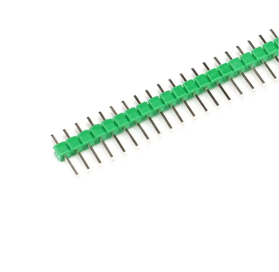10 шт. 1* 40Pin 2* 40Pin 2,54 мм Однорядный двойной прямой ряд Мужской Разъемный штыревой разъем