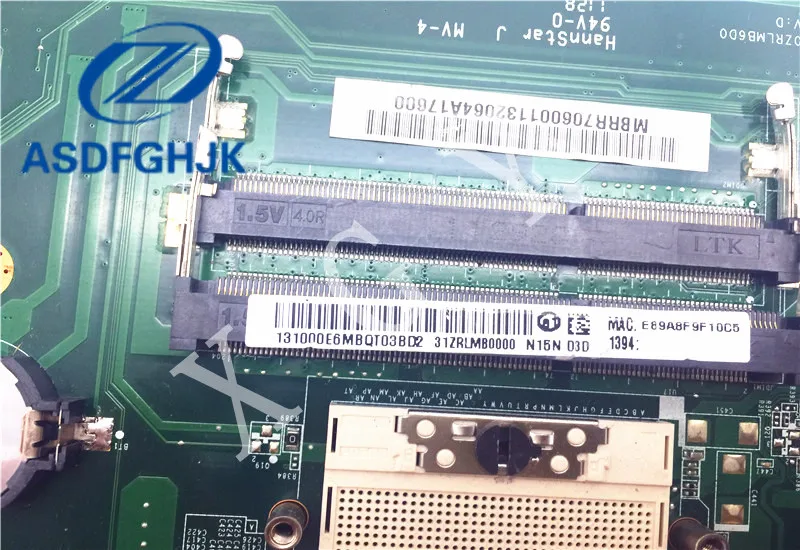 Материнская плата для ноутбука Acer Aspire 5749 5349 материнская MBRR706001 DA0ZRLMB6D0 MB.RR706.001 DDR3 100%