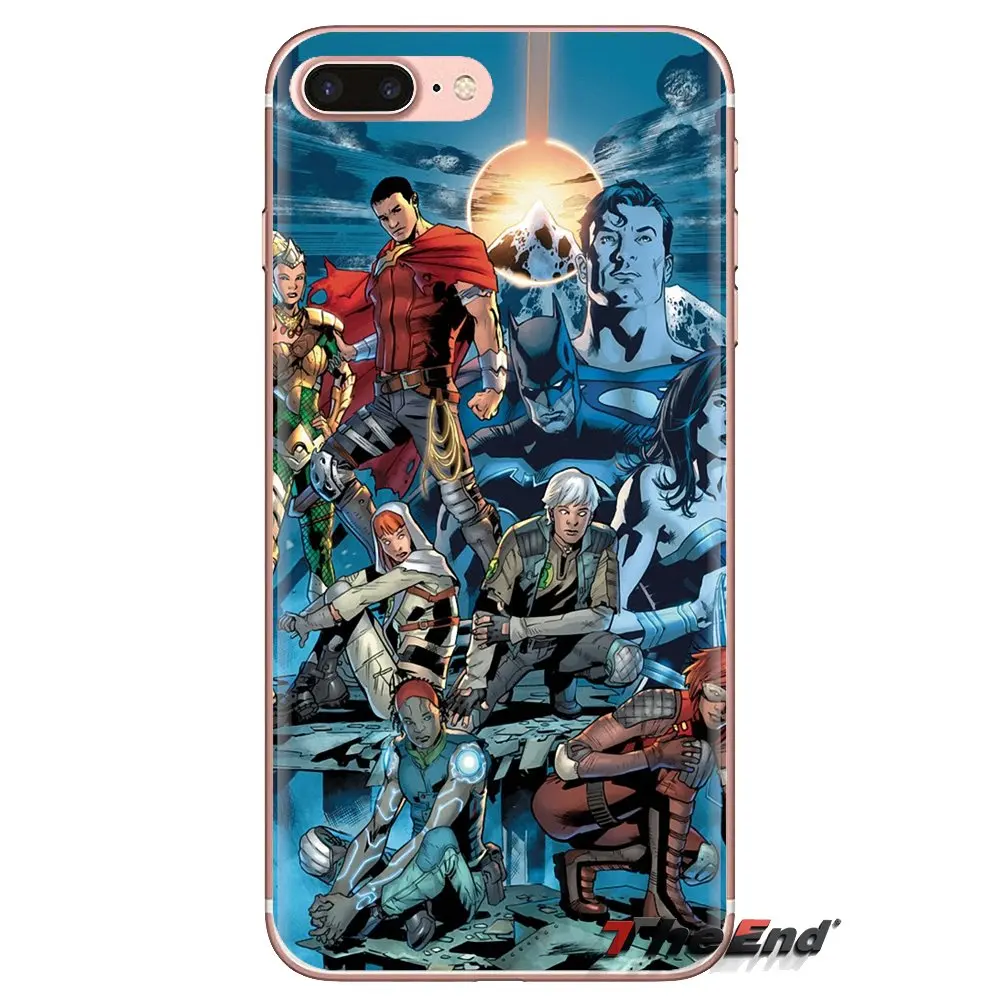 Transparent Soft TPU Case DC Justice League Comics Superman For Xiaomi Redmi 4A S2 Note 3 3S 4 4X 5 Plus 6 7 6A Pro Pocophone F1 |