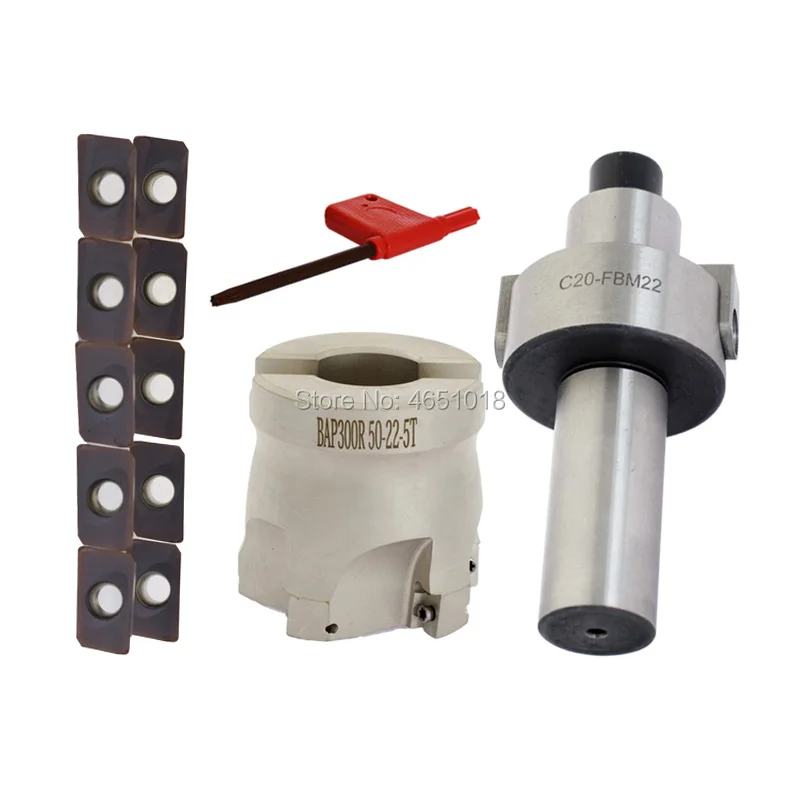 C12 C16 C20 C25 C3/4 FMB22 по шкале Мооса продольно-фрезерный ручка+ BAP300R 50 63 22 5 T 6 T торцевая фреза головы+ APMT1135 Карбидное лезвие 10 шт