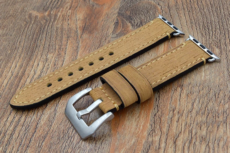Ремешок из натуральной кожи для Apple Watch Band 44 мм 40 42 38 Series 4 3 2 1 iWatch|band bracelet|watch strap