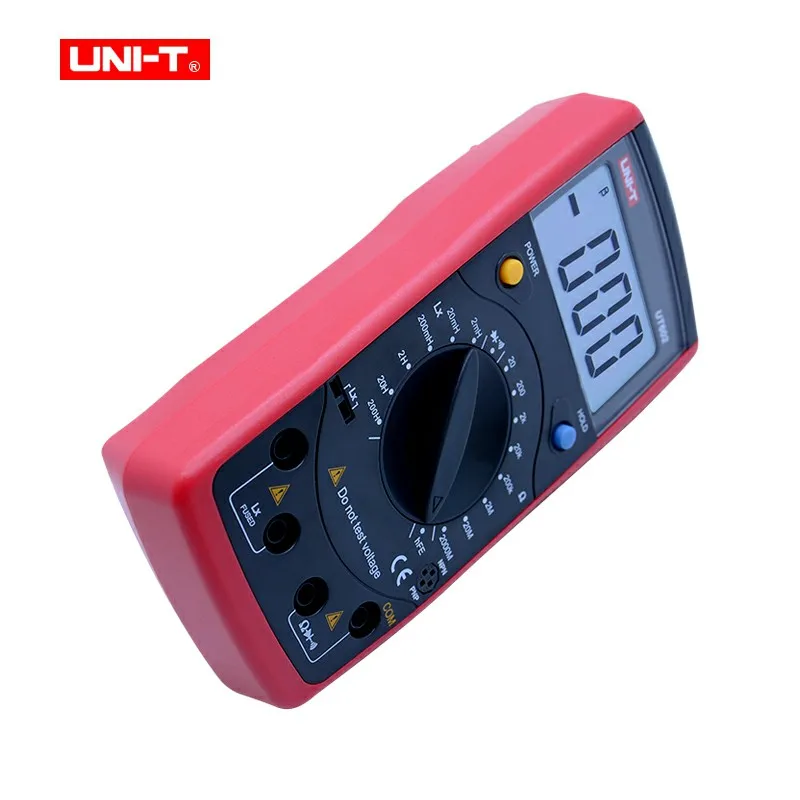 UNI-T UT602 цифровой профессиональный измеритель емкости индуктивности LCR метр Транзистор Диод Непрерывность зуммер