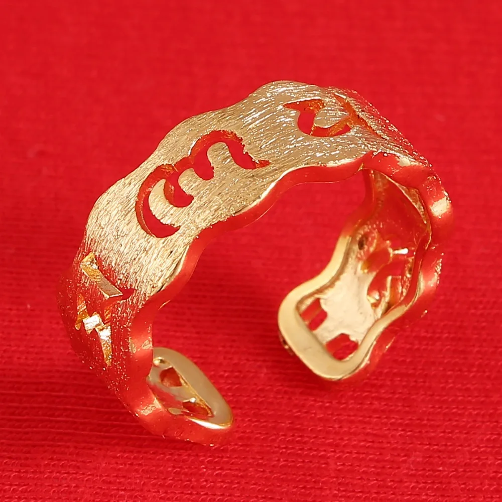 Африканское индийское женское кольцо модные золотые ювелирные изделия