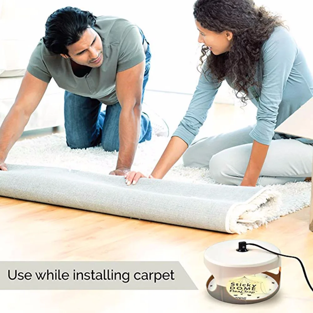 Нетоксичная клейкая ловушка для блох с управлением насекомыми американская